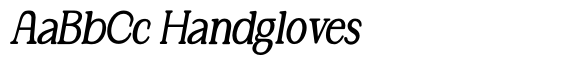 Coralis Elegant grade Semi Condensed Slant image