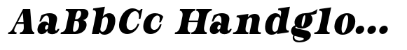 Bravellion Extra Black Sem Condensed Italic image