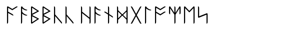 Ongunkan Anglo Saxon Runic image