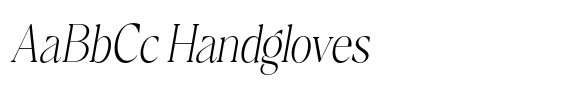 Angita Extra Light Condensed Slanted image
