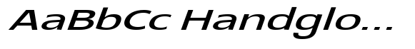 Glorytalk Sans Medium Italic Expanded image