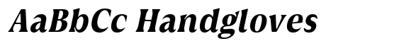 Griggs Serif GriggsSoft BoldSerifGrSlnt image