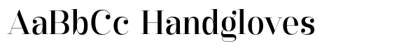 Wannagam Medium font sample