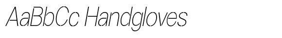 Gorvain Stencil Thin Condensed Slanted image