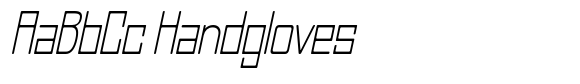Regglid Sans Extra Light Slanted Condensed image