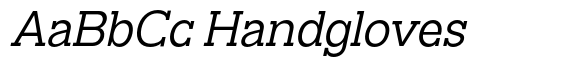 Mesveda Slab Medium Italic font sample