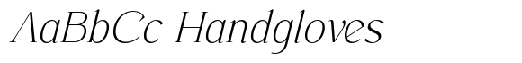 Foermality Serif Thin Italic image