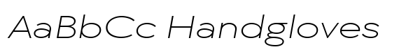 TT Chocolates Extended ExtraLight Italic image