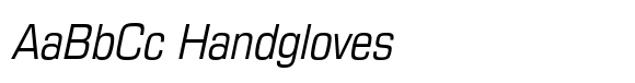 Eurostile Pro Condensed Regular Italic image