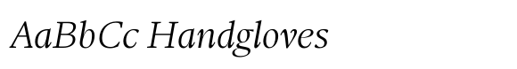 Ni Serif Light Italic image