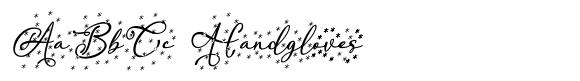 Lightning Christmas Italic font sample