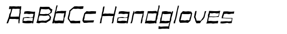 Glifox Distort Italic image