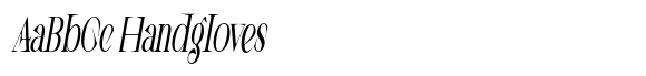 Rettisha Extra Condensed Slant image