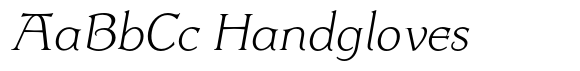 Dulcinea Serif Light Italic image