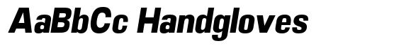 Braskion Black Semi Condensed Oblique image