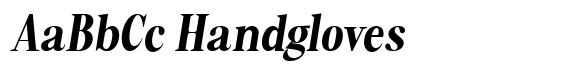 Mallone Bold Semi Condensed Slanted image