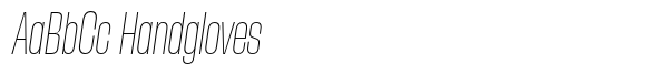 Herokid Italic Thin Condensed image