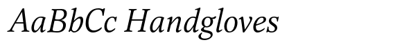 Alphabet Asri Italic image
