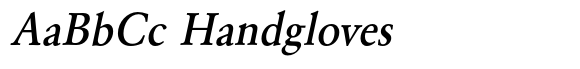 Garamond Std Medium Narrow Oblique image
