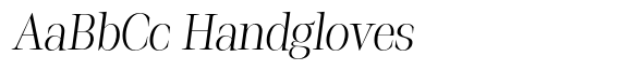 Stigsa Display Light Condensed Italic image