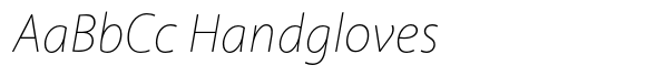 Anago Thin Italic image