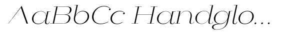 Mittwoch Light Italic image