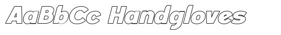Foermality Sans Outline Black Italic image