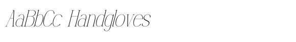 Hustasea Italic image