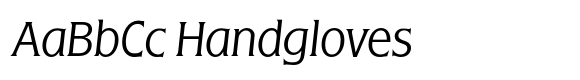 Flange BQ Light Italic image