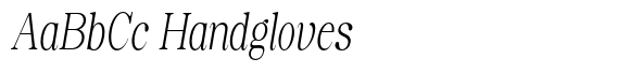 Soffline Soffline-Ultra Condensed Extra Light Italic image
