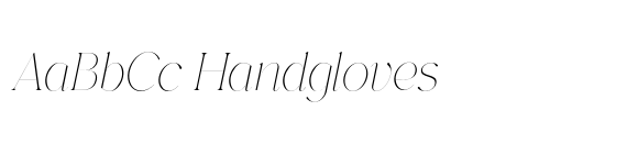Gorga T Thin Expanded Italic image