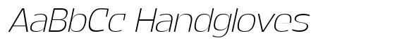 Calogen Extra Light Italic image