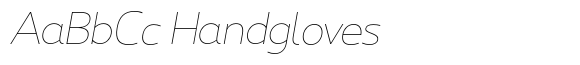 Gabara Sans Thin Italic image