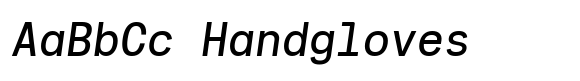 Cx Mono Medium Italic image