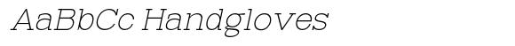 Aristone Slab Thin Expanded Italic image
