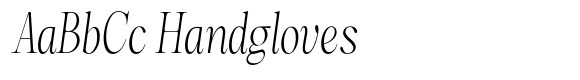 Magerist Light Condensed Italic image