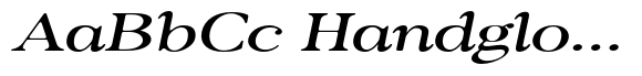 Voster Noise Soft ExtraExpanded Italic image