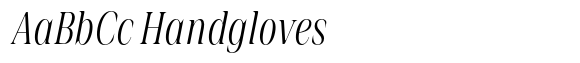 Rigeras Light Sr25 Italic Condensed image