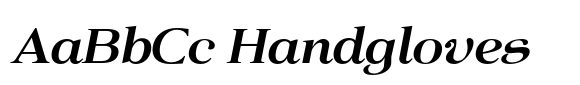Norche Bold Semi Expanded Italic image