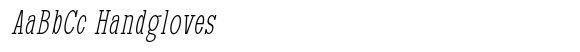 Aristone Slab Thin Ultra Condensed Italic image