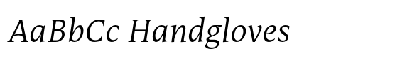 Mestiza Text Light Italic image