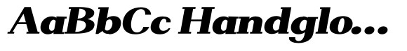 Nophine Contrast Semi Expanded Italic image