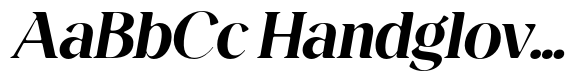 Magres Soft ExtraBold Italic image