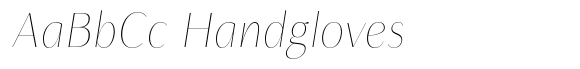 Neue Mylon ExtraLight Italic image