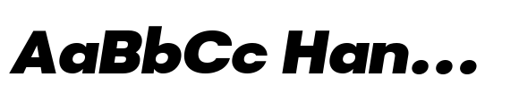 DTF Vectra Neue Black Italic image