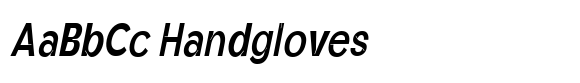 Abigen Bold Condensed Italic image