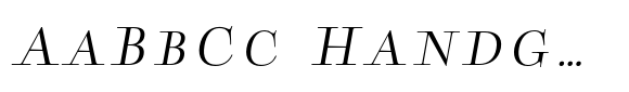 Boncaire Titling Regular Italic image