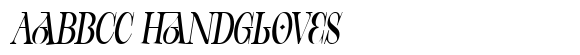 Fd Vienna Oblique font sample