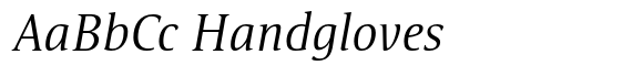 Satero Serif Pro Light Italic image