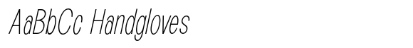 Epigraphy Condensed Thin Italic image
